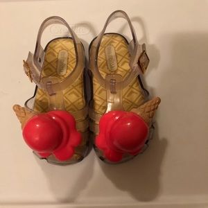 Mini Melissa ice cream sandals